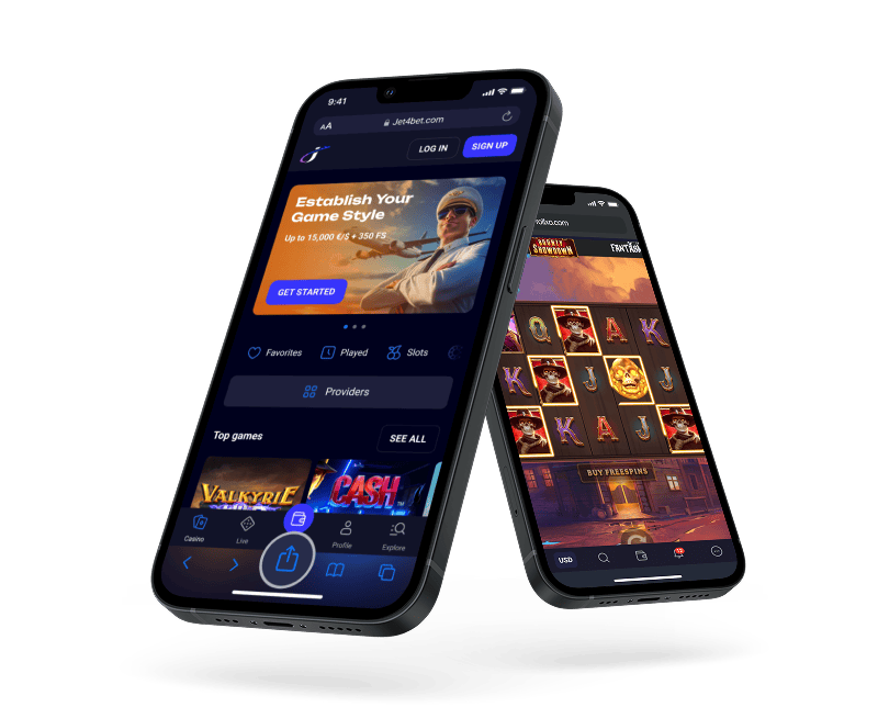 Jet4Bet App auf iPhone und Android