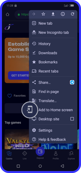 Jet4Bet App – Spiele